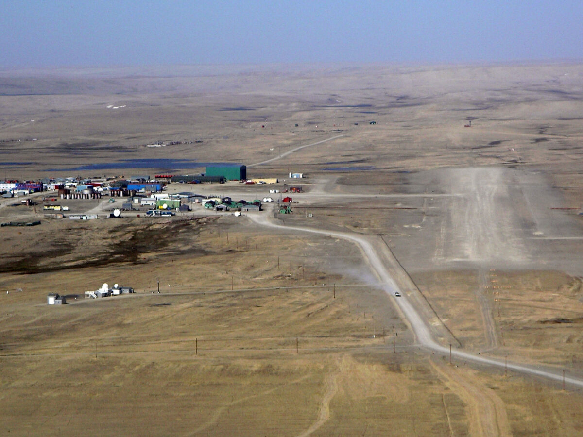 Flugplatz von Resolute Bay