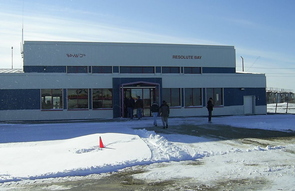 Resolute Bay Flugplatz Terminal